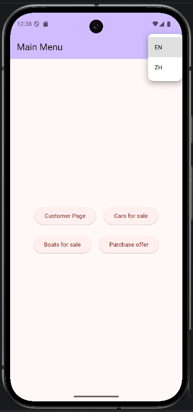 Dealership Management Mobile App